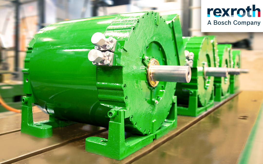 LC Drives Delivers Electric Motor to Bosch Rexroth for Evaluation and Test