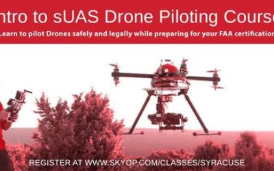 GENIUS NY Finalist SkyOp Offers Drone Training Class this Summer at The Tech Garden
